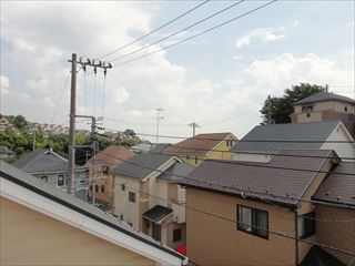 バルコニーからの眺望